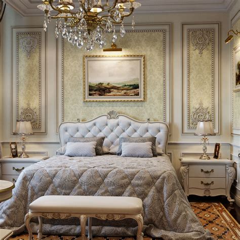 Classic Style Bedroom Cgtrader