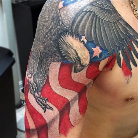 Popular designs include roses, skulls, eagles, hearts, and others. 90 Bald Eagle Tattoo Designs For Men - Ideas That Soar High