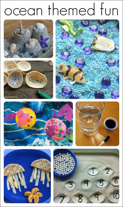 Ocean Themed Worksheets For Preschool