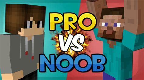Minecraft Pro Vs Noob Youtube