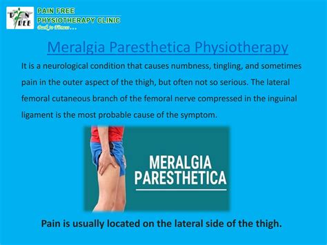 Meralgia Paresthetica Physiotherapy Pain Free Physiotherapy By Pain Free Physiotherapy Clinic