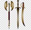 Sword Weapon Illustration - %c3%a9p%c3%a9e - Ax And Transparent PNG