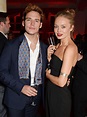 Sam Claflin and his wife Laura Haddock enjoy The Hunger Games: # ...