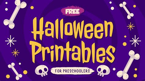 15 Best Free Halloween Printables For Preschoolers Pdf For Free At