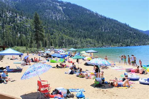 Lake Tahoes Sand Harbor One Of Tahoes Best Beaches