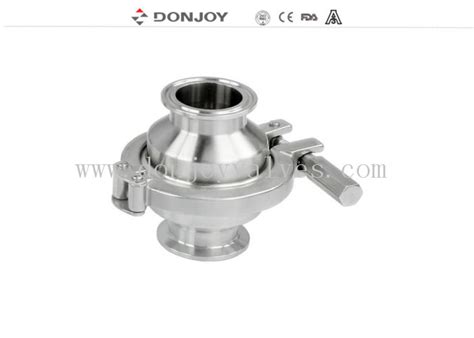 3 Inch Clamp Stainless Steel Hydraulic Check Valves For Recover Liquid Loss