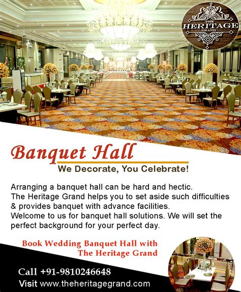 Banquet Hall We Decorate You Celebrate Arranging A Banquet Hall Can