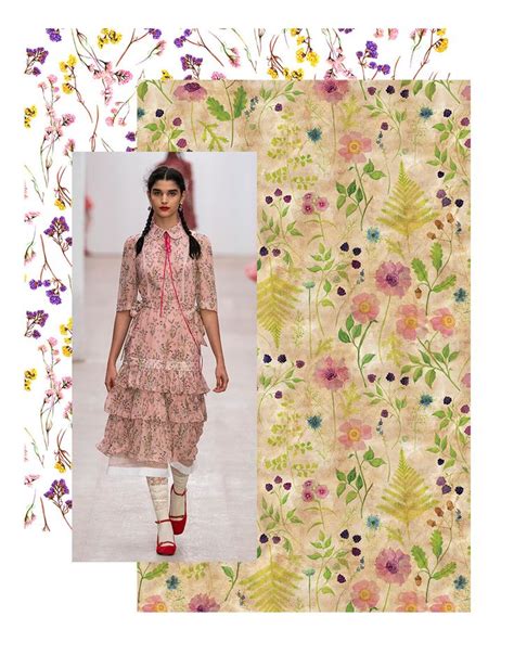 Floral pattern a simple floral pattern you can use. Spring/Summer 2021 Print Trend - Pressed Flower ...