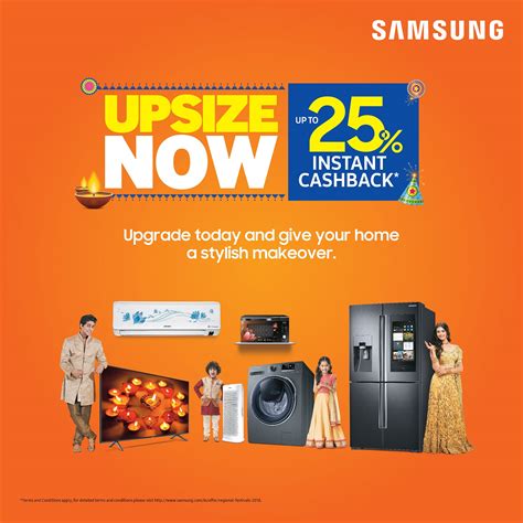 Give Your Home a Stylish Makeover - Upsize Now with Samsung's Exciting Offers and Great Products ...
