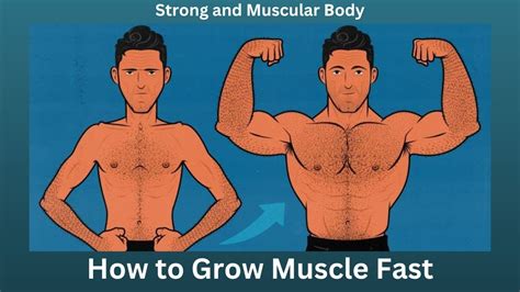 How To Grow Muscle Fast Youtube