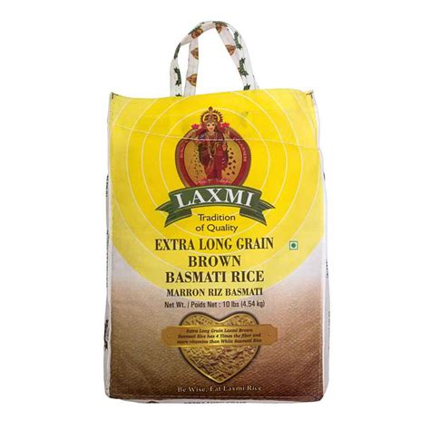Buy Laxmi Brown Basmati Rice 10 Lbs Sold By Quicklly Quicklly