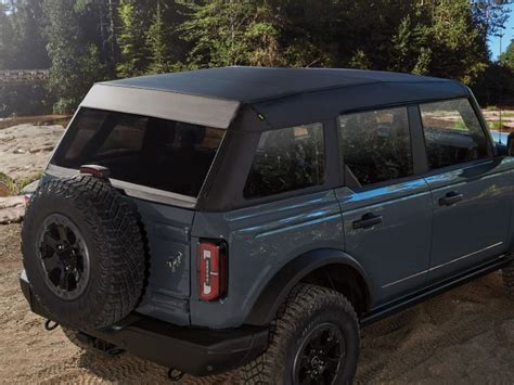 2021 Ford Bronco Accessories Include Trektop Sunrider Retractable Soft