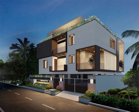 Mrmadhusudhan Villa Hyderabad House Styles Architect House