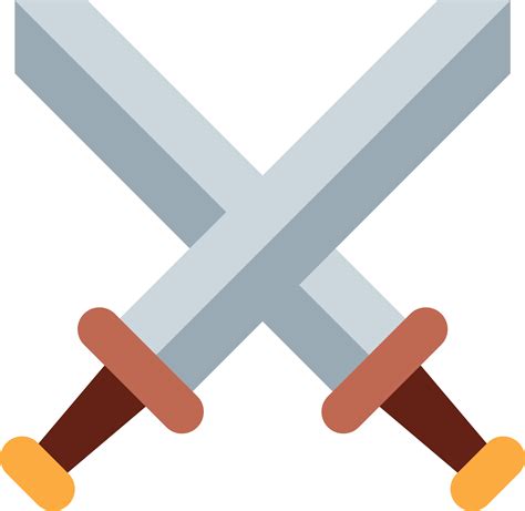 Crossed Swords Crossed Swords Emoji Free Transparent Png Download