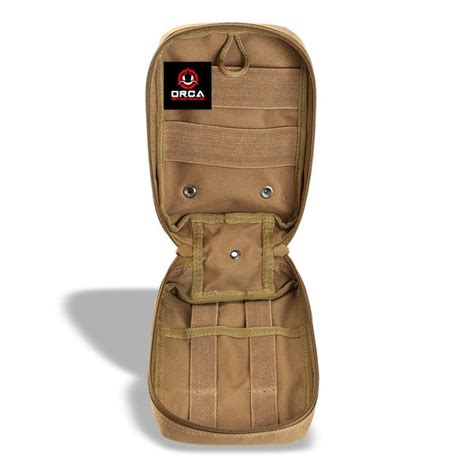 Orca Tactical Molle Emt Medical First Aid Pouch Black Orca Tactical