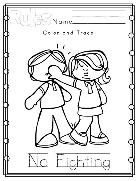 Preschool Printables Manners