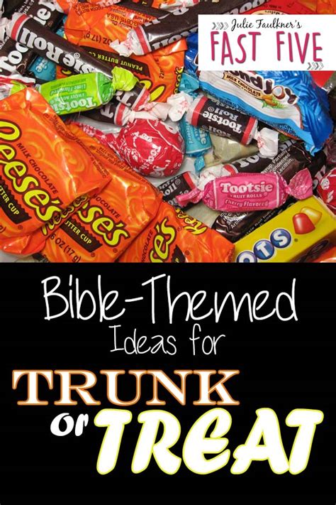 Trunk Or Treat Ideas For Church With Bible Themes