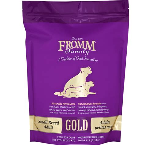 Shopping for puppy food can be challenging because there are so many options to choose from but you shouldn't just give up and grab a bag as is true for human food labels, the ingredients list on a pet food label is organized in descending order by volume, so the. GOLD-DOG-DRY-ADULT-SMALL-BREED-5LB
