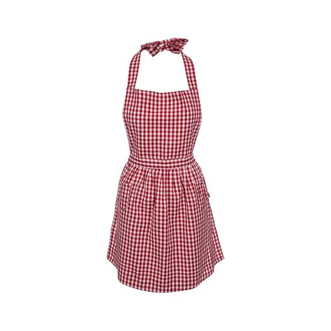 Now Designs Red Gingham Classic Apron