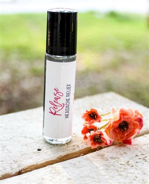 Aromatherapy Roll On Headache Relief By Theyellowmustardseed Natural Headache Relief Natural