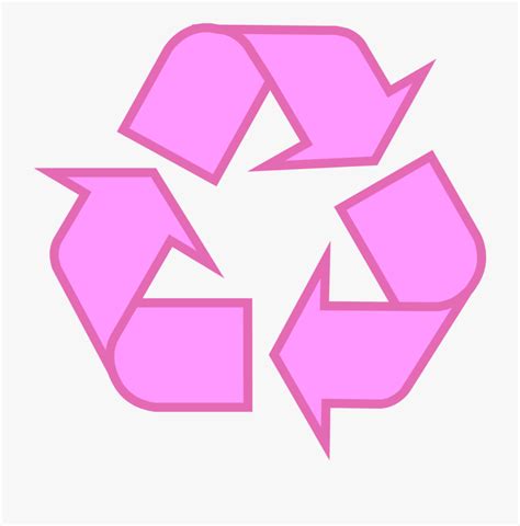 Pink Recycle Bin Icon At Collection Of Pink Recycle