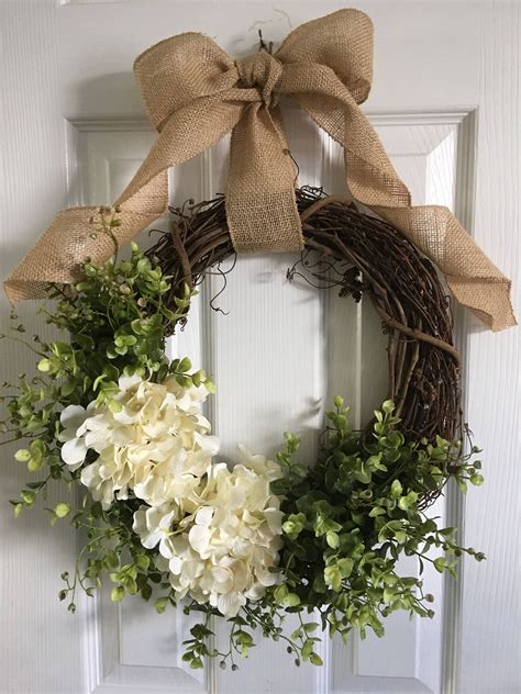 Beautiful Boxwood Wreath Wreath With Greenery Front Door Decor