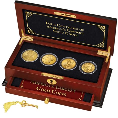 Four Centuries Of Americas Largest Gold Coins