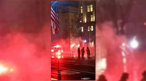 Man Burned Outside Trump Hotel