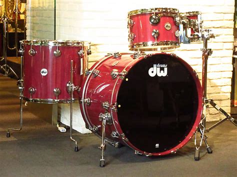 Dw Collectors Series Purpleheart Drum Set 22 10 12 16 Reverb