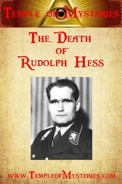 The Death Of Rudolf Hess By Nook Book Ebook