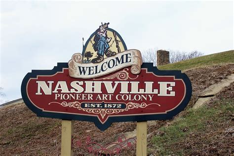 Welcome To Nashville Indiana Art Colony And County Seat O Flickr