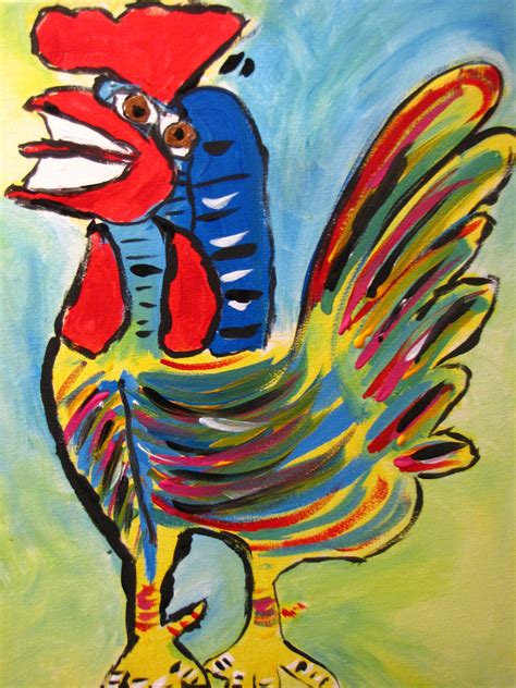 Picasso Rooster