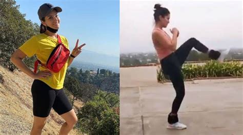 Sunny Leone Exercises With Heavy Ankle Weights Watch Video Lifestyle