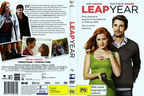 Leap Year 2010 Ws R4 Movie Dvd Cd Label Dvd Cover Front Cover