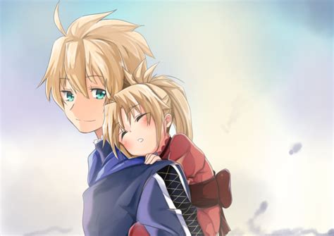 Mordred Mordred And Arthur Pendragon Fate And 2 More Drawn By Kaosu
