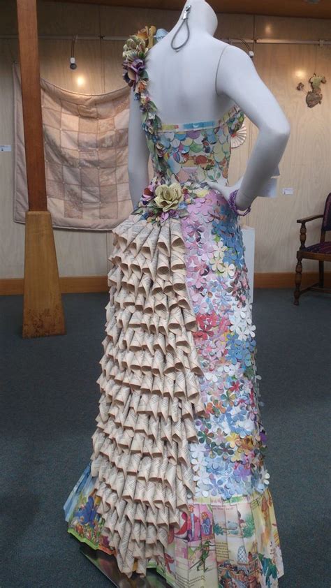 Recycled Dress Recycled Dress Ideas Art Dress