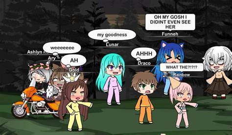 Funneh And Krew Reacting To Le Spoopy Storys In Roblox