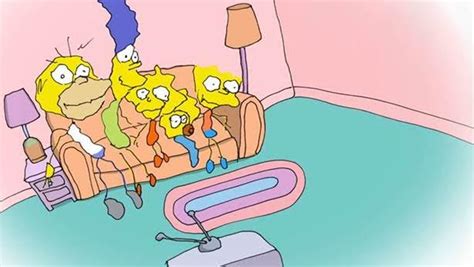 The Simpsons Bill Plymptons Latest Couch Gag Is Animation Inception