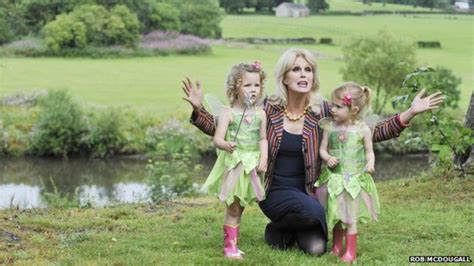 Joanna Lumley Launches Dumfries Peter Pan Window Appeal Bbc News