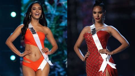 miss universo 2018 miss perú romina lozano impactó durante presentación en traje de baño y de