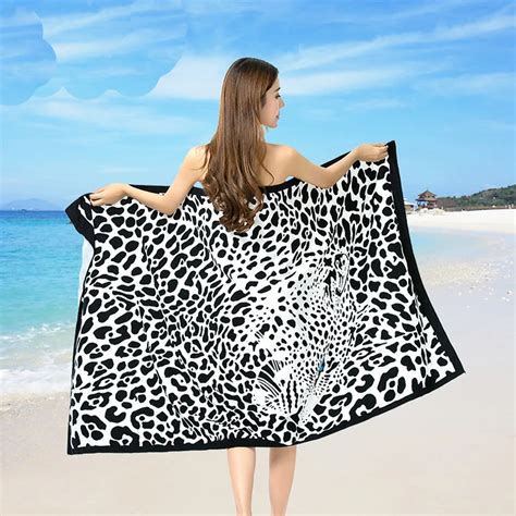 brand new beach towels for women adults large size bath swimming hotel sports travel printed