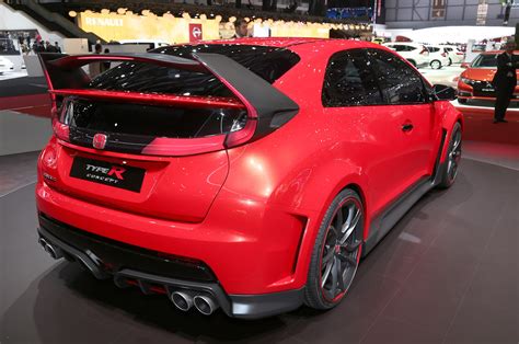 Honda Civic Type R Concept Debuts In Geneva Automobile Magazine
