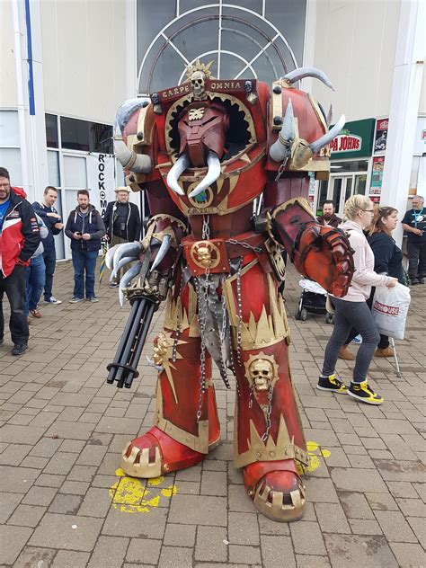 Photographer Another Awesome Chaos Space Marine By Exeter Cosplay