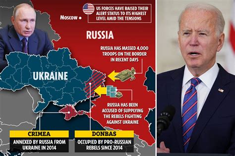 Biden Offers Ukraine ‘unwavering Support As Putin Masses Troops And
