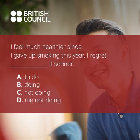 British Council Thbritish Твиттер Giving Up Smoking British