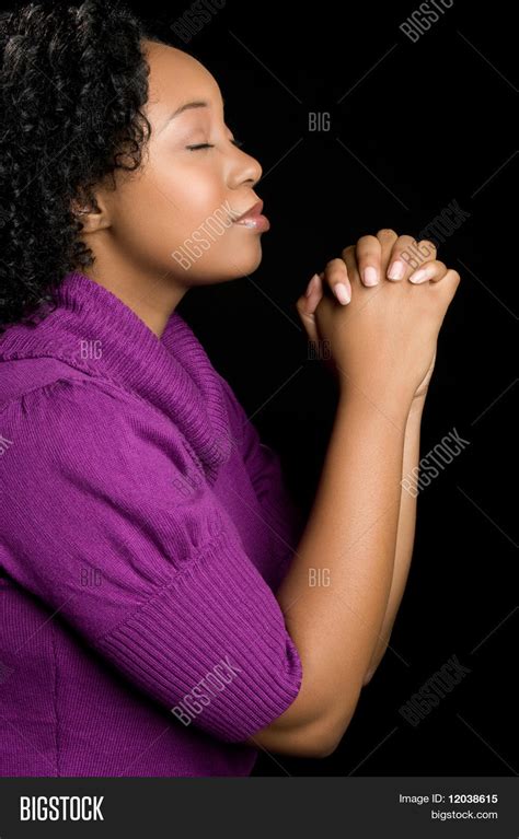 Praying Black Woman Image And Photo Free Trial Bigstock