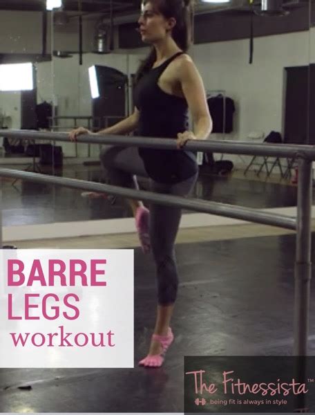 Barre Legs Workout You Can Do At Home For Lean Strong Legs