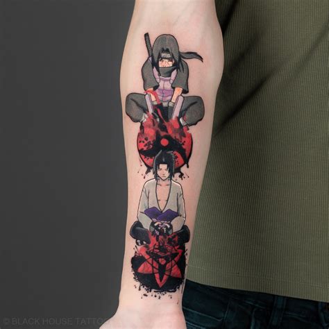 Anime Sasuke Učiha Tetování Anime Sasuke Uchiha Tattoo Anime