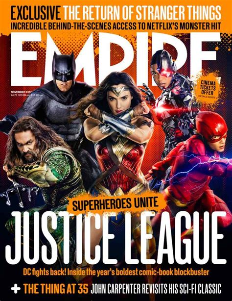 Justice League Covers Empire Magazine