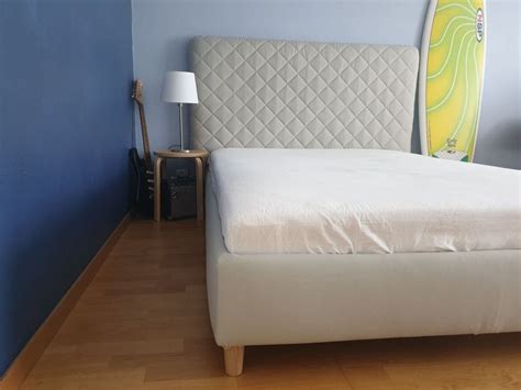 Ikea malm bed with drawers. Bett IKEA Hellefjord 140, erst 6 Monaten | Kaufen auf Ricardo